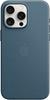 Apple iPhone 15 Pro Max Feingewebe Case mit MagSafe Pazifikblau iPhone 15 Pro Max