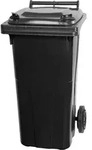 PROREGAL 2-Rad-M&uuml;lltonne MGB | HDPE-Kunststoff | HxBxT 94,5x48x54cm | 120...