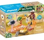 PLAYMOBIL Wiltopia 71296 Wiltopia - Zu Gast bei Papa Strau&szlig; - Bunt
