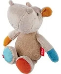 Sigikid Kuscheltier Nilpferd Patchwork Yellow 26 cm