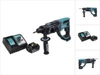 Makita DHR 202 RT1 Akku Kombihammer 18 V 2,0 J SDS Plus + 1x Akku 5,0 Ah +...