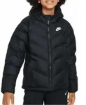 Nike Jungen Jacke aus wasserabweisendem Material, winddicht, f&uuml;r aktive Kinder...