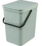 Brabantia Sort & Go Abfallbeh&auml;l. Jade Green 25 L - Gr&uuml;n