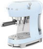 Smeg ECF02PBEU Espressomaschine Pastellblau 50's Design