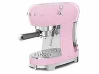 Smeg ECF02PKEU Espressomaschine Pink 50's Design