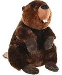 Wild Republic Biber 30 cm aufwartend braun Kuscheltier - Braun