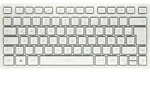 CHERRY KW 7100 MINI BT, Kabellos, Bluetooth, Scherenschalter, QWERTZ, Wei&szlig; - Wei&szlig;