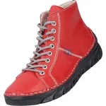 Rieker Schn&uuml;rstiefel Kaltfutter in rot, Gr. 36 - Rot - 36