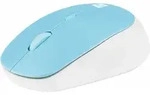 Natec Optische Maus HARRIER 2/1600 DPI/Bro/Optik/1600 DPI/Kabellos Bluetooth/Hellblau
