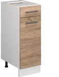 K&uuml;chenunterschrank Vicco R-Line Sonoma 30 cm ohne Arbeitsplatte, Model 37716 -