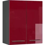 H&auml;ngeschrank Vicco Fame-Line Bordeaux Hochglanz 60 cm, Model 35565 -...