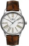 Zeppelin 8347-4 Damenuhr Flatline Braun - Wei&szlig;