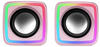 Mars Gaming MSCUBEP Pink, kompakte RGB-Gaming-Lautsprecher, DSP-Soundprozessor...