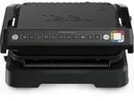 Tefal OptiGrill 2in1 GC7728, Schwarz, Rechteckig, Tasten, 600 cm2, 1 Zone(n),