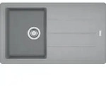 Franke Basis - Fragranit Sp&uuml;lbecken BFG 611-86, 860x500 mm, steingrau 114.0494.919 -