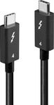 LINDY 31120, LINDY USB-C-Displaykabel USB-C Stecker, USB-C Stecker 1.00 m Schwarz