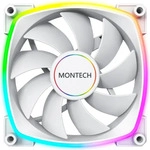 MONTECH AX140W, MONTECH AX140 PWM ARGB L&uuml;fter - 140mm, wei&szlig; PC-Geh&auml;use-L&uuml;fter