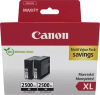 Canon 9254B011, Canon Druckerpatrone PGI-2500XL BK Twin Pack Original 2er-Pack