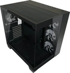 LC Power LC-809B-ON, LC Power 809-B-ON Dark Storm_X Midi-Tower Gaming-Geh&auml;use