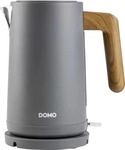 DOMO DO9268WK, DOMO WASSERKOCHER Wasserkocher Matt Grau Fassungsverm&ouml;gen: 1.7 l