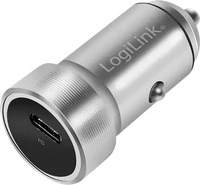 LogiLink PA0260, LogiLink PA0260 USB Ladeger&auml;t 20W 1x USB-C USB PD Silber KFZ...