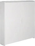 Hager FP74SW2, Hager Schrank 1050 x 1100 x 205 Stahl Reinwei&szlig; (RAL 9010) 1St.