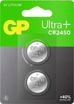 GP GPPBL245U001, GP Knopfzelle CR2450 3V 2 St. 540 mAh Li-MnO2 Ultra Plus...