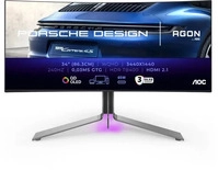 AOC PD34, AOC PD34 Gaming Monitor EEK G (A - G) 86.4cm (34 Zoll) 3440 x 1440 Pixel