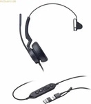 Yealink 1308184, Yealink UH46 Mono Teams USB-C/A On Ear Headset kabelgebunden Schwarz