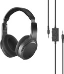 Hama 00221846, Hama Over Ear Kopfh&ouml;rer kabelgebunden Schwarz Lautst&auml;rkeregelung TV