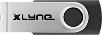 Xlyne 7603200, Xlyne USB-Stick Retail 32GB Schwarz/Silber 7603200 USB-C