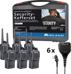Midland C1127.S5, Midland G15 Pro NC PMR 6er Security inkl. MA 25-M C1127.S5