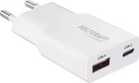 VOLTCRAFT VC-17010770, VOLTCRAFT UC-1C1A20W01 USB Ladeger&auml;t 20W 1x USB-A, 1x USB-C