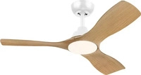 Philips LED Olas Deckenventilator 30 W mit Fernbedienung, Dimmbar