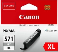 Canon 0335C001, Canon Druckerpatrone CLI-571GY XL Original Grau 0335C001