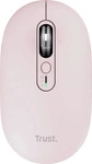 Trust 26206, Trust Seron Maus Kabellos Optisch Pink 7 Tasten