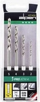Alpen 0000110804100, Alpen 0000110804100 ATM HSS Metall-Spiralbohrer-Set 4teilig 2