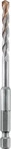 Alpen 25200350100, Dachziegelbohrer D.3,5mm Gesamt-L.100mm ALPEN