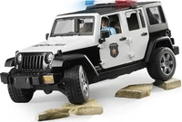 Bruder 02526, bruder Einsatzfahrzeug Modell Jeep Wrangler UR Polizei...