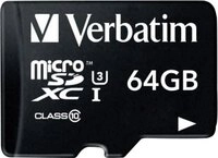 Verbatim 47042, Verbatim PRO microSDXC-Karte 64GB Class 10, UHS-I, UHS-Class 3 inkl. Verbatim 47042, Verbatim PRO microSDXC-Karte 64GB Class 10, UHS-I, UHS-Class 3 inkl.