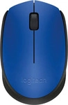 Logitech 910-004640, Logitech M171 Maus Kabellos, Funk Optisch Blau, Schwarz 3 Tasten