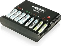 Ansmann 1001-0006, Ansmann Powerline 8 Rundzellen-Ladeger&auml;t NiCd, NiMH Micro (AAA),