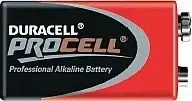PROCELL Intense MN1604 9V Block-Batterie 9V 10St.