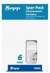 Kopp 920702011, Kopp Einsatz Schutzkontakt-Steckdose Paris Wei&szlig; 920702011 6St.
