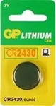 GP GPCR2430STD738C1, GP Knopfzelle CR2430 3V 1 St. 300 mAh Lithium...
