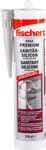 Fischer 053102, Fischer DSSA Sanit&auml;r-Silikon Herstellerfarbe Grau 053102 310ml,