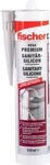 Fischer 058530, Fischer DSSA Sanit&auml;r-Silikon Herstellerfarbe Silber-Grau 058530