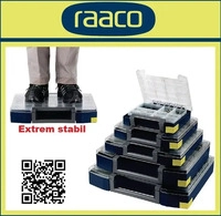 raaco 138314, Sortimentskoffer boxxser B298xT284xH55mm 15 F&auml;cher m.Profilraster