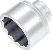 Hazet 1100Z-75, Hazet 1100Z-75 Au&szlig;en-Sechskant Steckschl&uuml;sseleinsatz 75mm 1"...