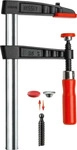 Bessey TG60S17, Temperguss-Schraubzwinge TGK Spann-W.600mm A.175mm Holzgr.32x10mm